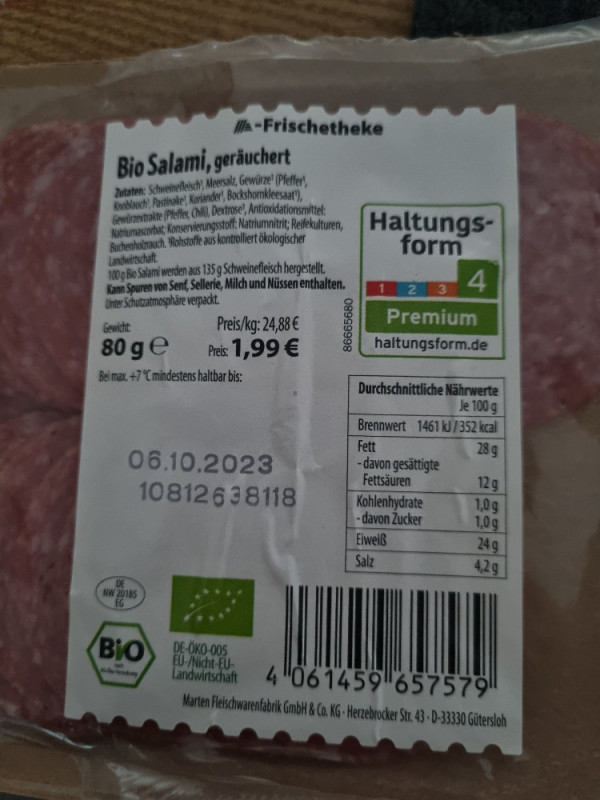 Bio Salami (geräuchert) von maaraive | Hochgeladen von: maaraive