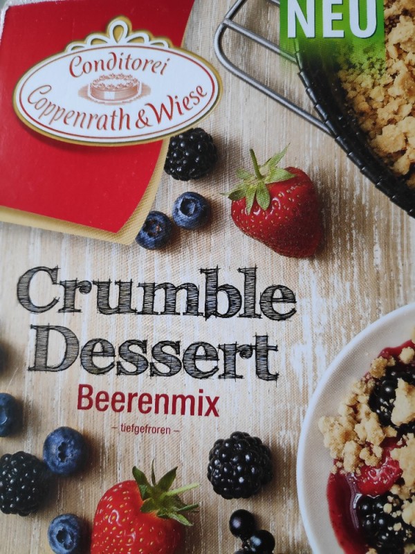 Crumble-Dessert Beerenmix, von Conditorei Coppenrath  von Frauch | Hochgeladen von: Frauchen