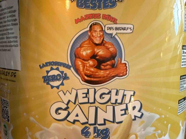 Weight Gainer Banane, mit Wasser von Carino2404 | Hochgeladen von: Carino2404