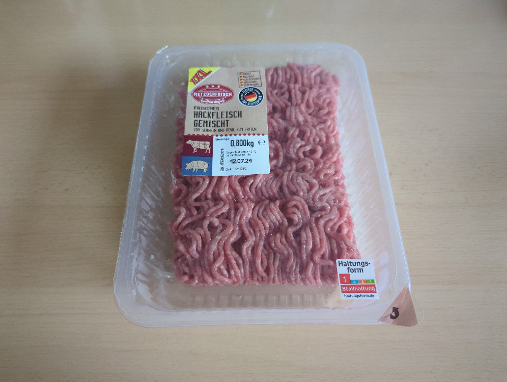 Frisches Hackfleisch gemischt, vom Schwein und Rind von AsHe18 | Hochgeladen von: AsHe18