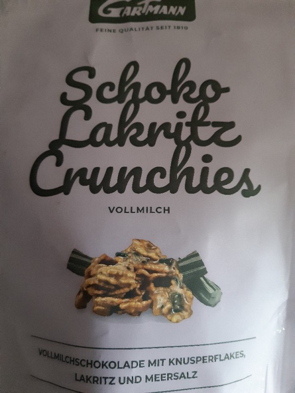 Schoko Lakritz Crunchies, Vollmilch von Frinkie | Hochgeladen von: Frinkie