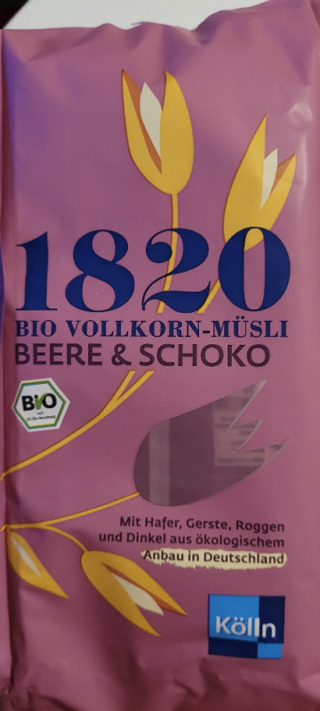 1820 Bio Vollkorn-Müsli, Beere & Schoko von Atomino | Hochgeladen von: Atomino