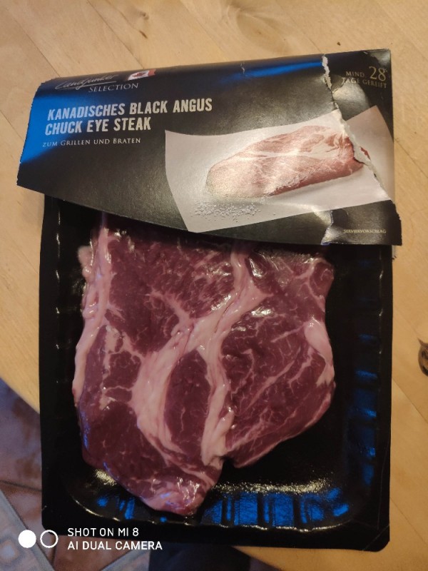 Kanadisches Black Angus Chuck Eye Steak von Roland 44 | Hochgeladen von: Roland 44