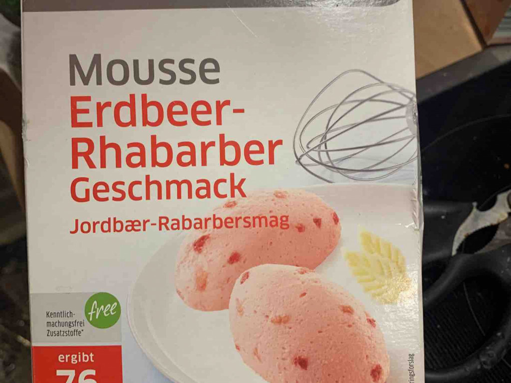 Mousse Erdbeer-Rhabarber, unzubereitetes Pulver von waldvolk | Hochgeladen von: waldvolk