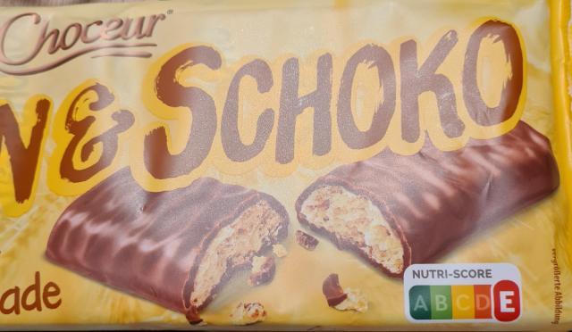 Choceur Korn & Schoko Milchschokolade, Schoko von koeilo2230 | Hochgeladen von: koeilo2230