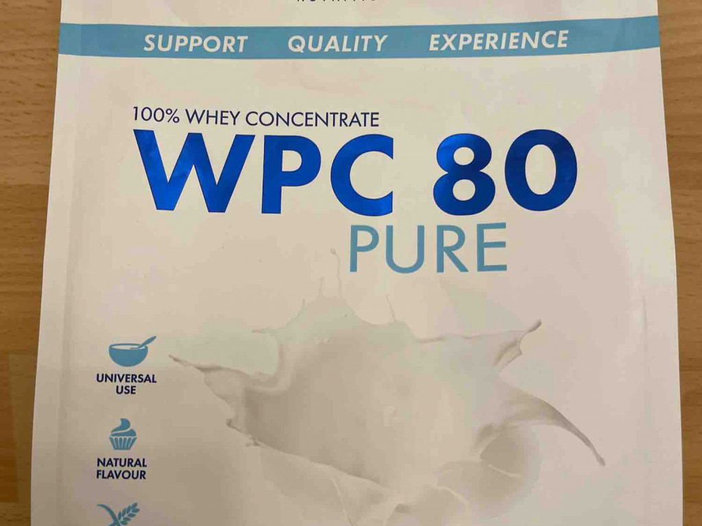 whey concentrate Wpc 80 pure von Mukki | Hochgeladen von: Mukki