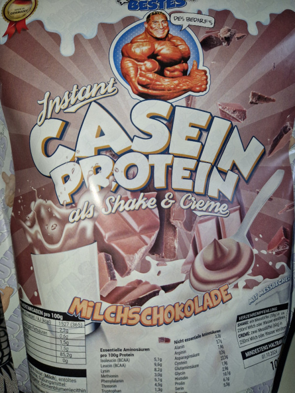 Rühls Bestes Casein Protein, Milchschokolade von GyrosBox | Hochgeladen von: GyrosBox