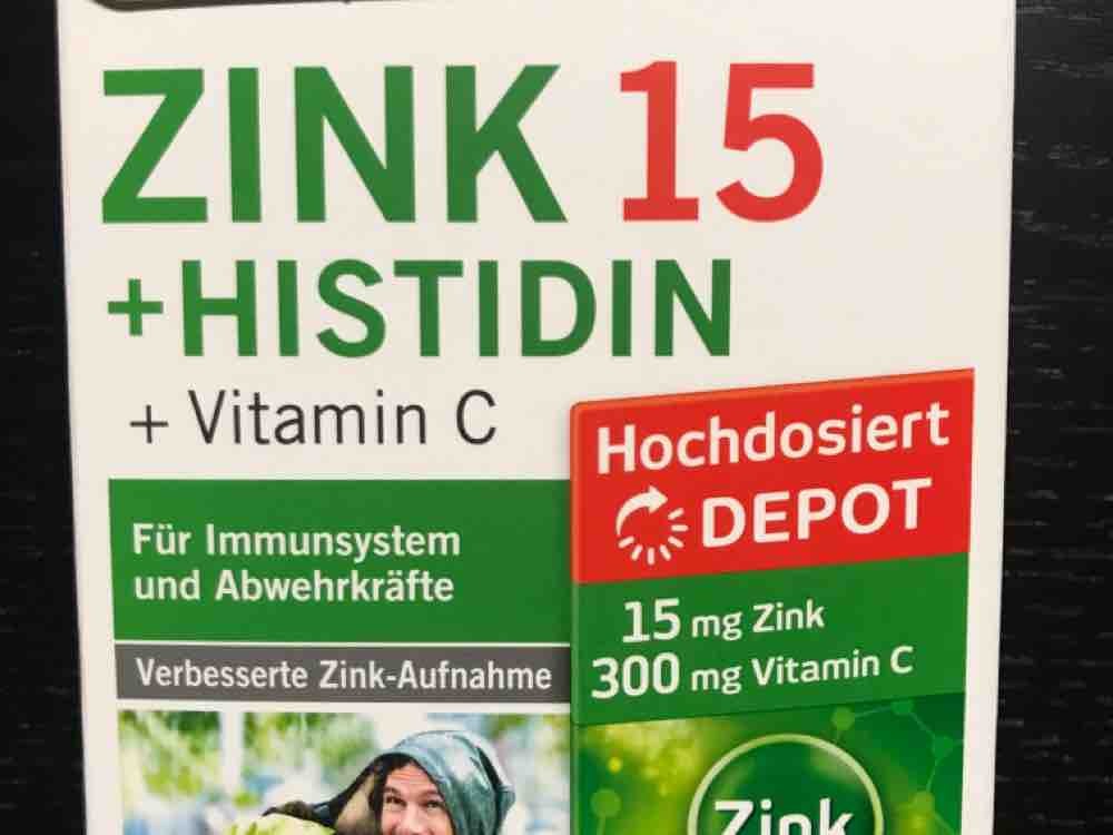 Zink 15 + Histidin + Vitamin C von MadeleineZ. | Hochgeladen von: MadeleineZ.