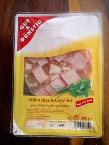 Hähnchenbrust-Filet, in Aspik, gewürfe | Hochgeladen von: Tonnic