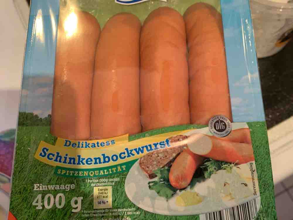 Delikatess Schinkenbockwurst von Rck | Hochgeladen von: Rck