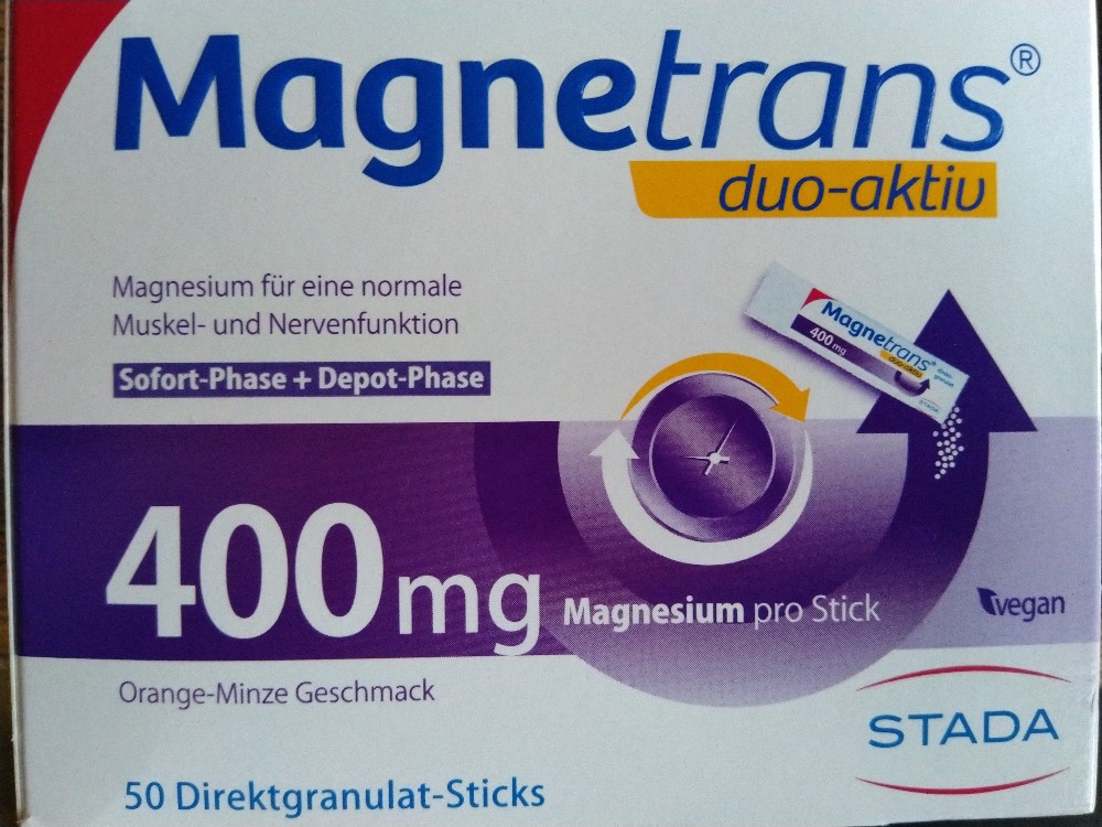 Magnetrans 400 mg duo-aktiv, Magnesium von beckrather8 | Hochgeladen von: beckrather8