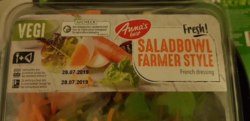 Annas Best Vegi Saladbowl Farmer von Habi | Hochgeladen von: Habi