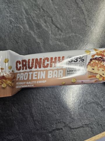 Crunchy Protein Bar, peaunat salty crisp Geschmack von jules13 | Hochgeladen von: jules13