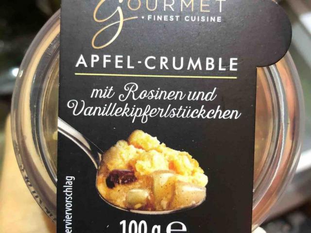 Apfel-Crumble mit Rosinen & Vanillekipferl, 100g von alexand | Hochgeladen von: alexandra.habermeier