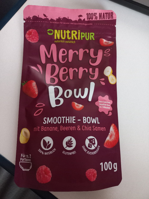 NutriPur Merry Berry Bowl, Smoothie Bowl von ooo | Hochgeladen von: ooo