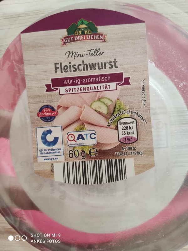 Fleischwurst, Mini Teller von An Ke | Hochgeladen von: An Ke