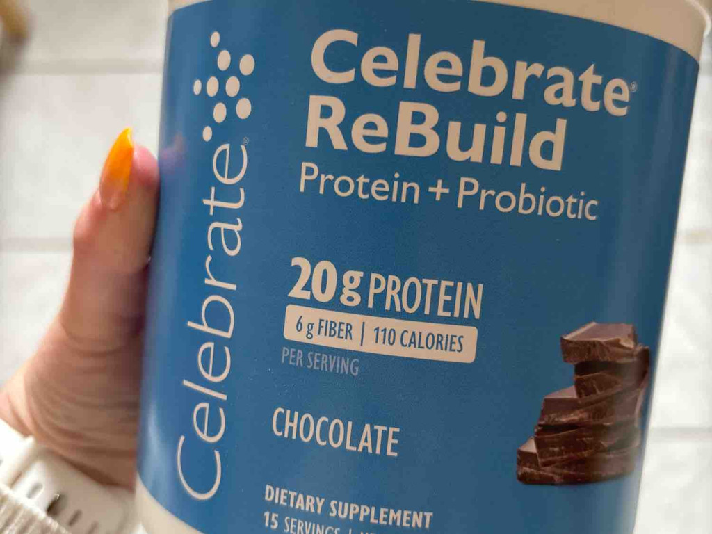 Celebrate ReBuild Protein + Probiotik Chocolate, 300ml Wasser vo | Hochgeladen von: JaFiDe