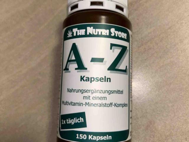 The Nutri Store A-Z Kapseln, Nahrungsergänzungsmittel von RalfG | Hochgeladen von: RalfG The Nutri Store A-Z Kapseln, Nahrungsergänzungsmittel von RalfG | Hochgeladen von: RalfG