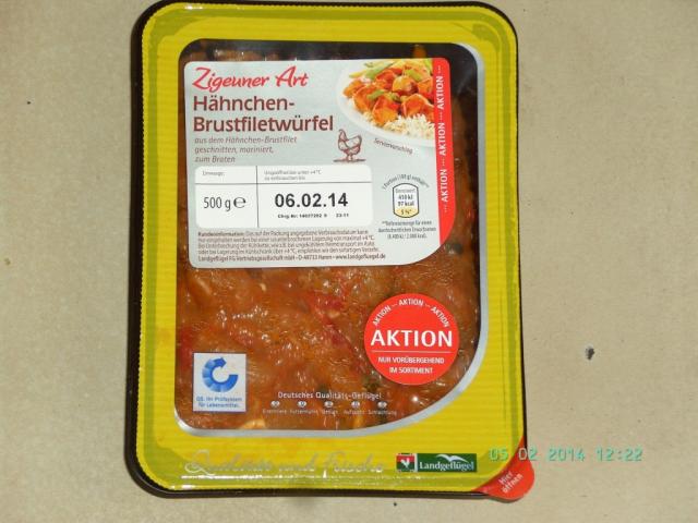 Hähnchenbrustfiletwürfel Zigeuner Art, Hähnchen, Paprika | Hochgeladen von: PeggySue2509