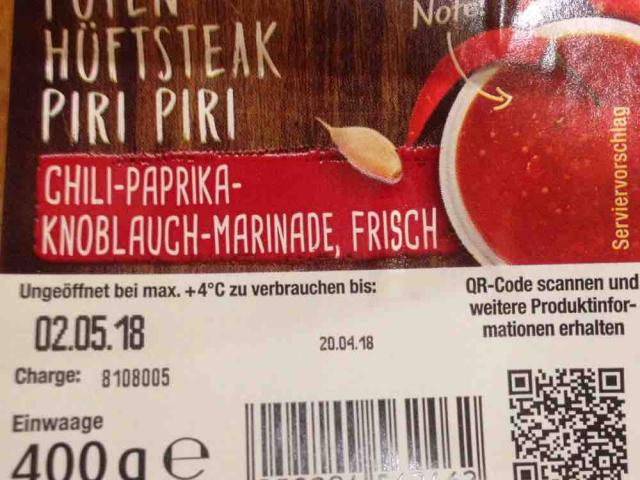 Puten-Hüftsteak Piri Piri, Chili-Papriika-Knoblauch-Marinade von | Hochgeladen von: apfeltasche409