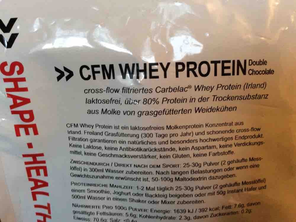 CFM Whey Protein Double Chocolate von swisssbeee | Hochgeladen von: swisssbeee