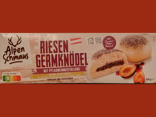 Riesengermknödel, mit Pflaumenmußfüllung | Hochgeladen von: gameron