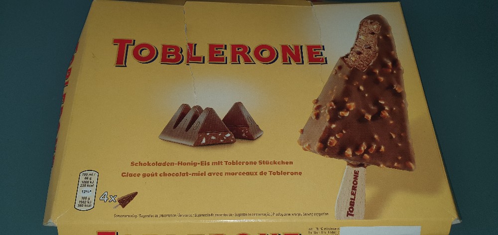 TOBLERONE, Schokoladen-Honig-Eis mit Toblerone Stückchen von mar | Hochgeladen von: marcosturm18