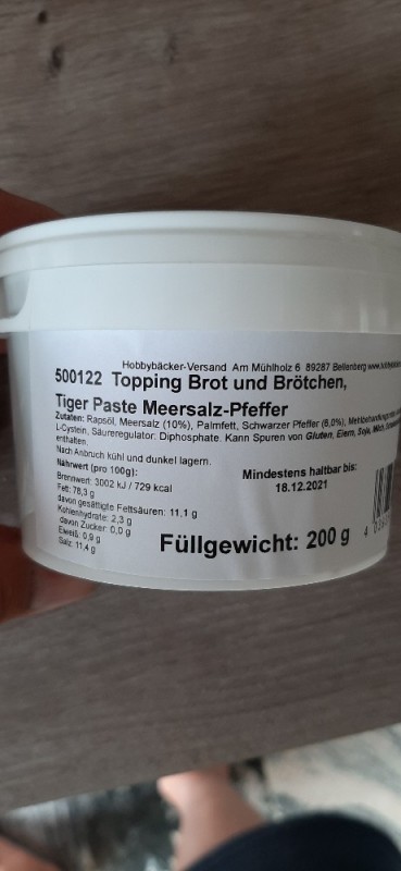 Tiger Paste Meersalz Pfeffer, Topping Brot Brötchen von marcelde | Hochgeladen von: marceldeich253