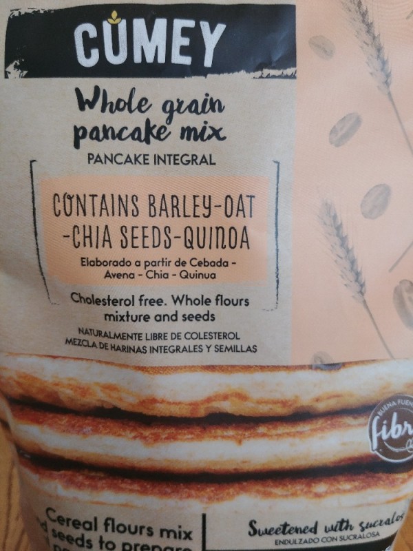 Whole Grain Pancake Mix, Barley Oat Chia Seeds Quinoa von lsport | Hochgeladen von: lsport