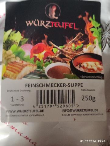 Würzteufel, Feinschmeckersuppe von Bernd R. | Hochgeladen von: Bernd R.