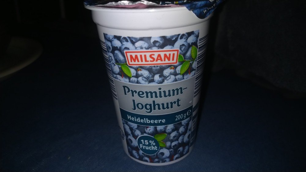 Premium Joghurt Heidelbeere, 15% Frucht von jane291193 | Hochgeladen von: jane291193