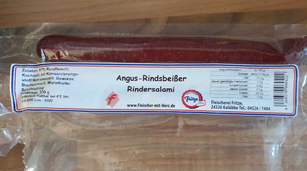 Angus-Rindsbeißer Rindersalami von FerrariGirlNr1 | Hochgeladen von: FerrariGirlNr1