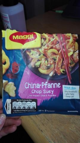 Fix & Frisch, China-Pfanne Chop Suey (Trockenprodukt) | Hochgeladen von: aantje