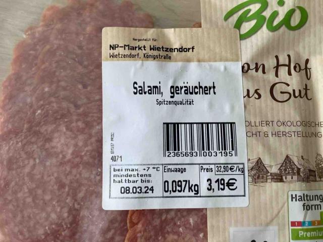 Salami, geräuchert von LukasGo | Hochgeladen von: LukasGo