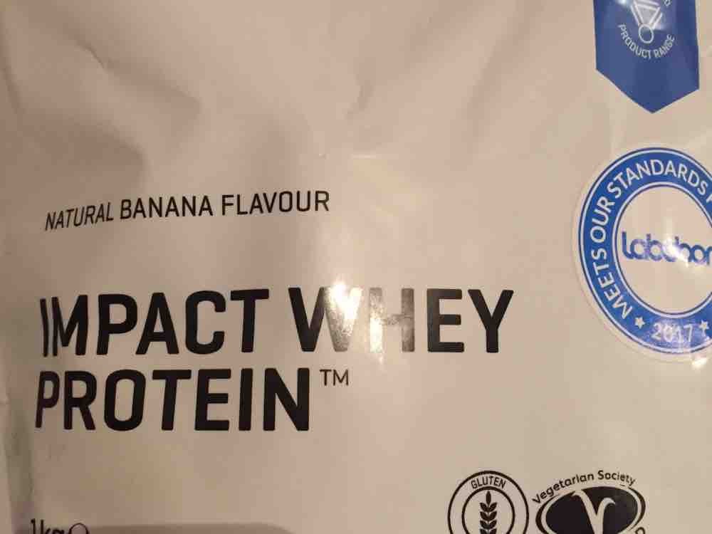 Impact Whey Protein , Natural banana flavour von ninasags | Hochgeladen von: ninasags