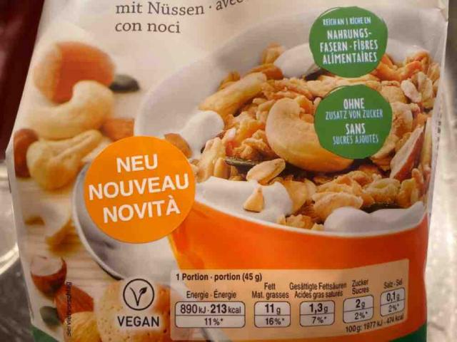 Bio High Protein Knuspermüsli mit  Nüssen von maffli | Hochgeladen von: maffli