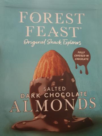 Salted Dark Chocolate Almonds by luissa | Uploaded by: luissa