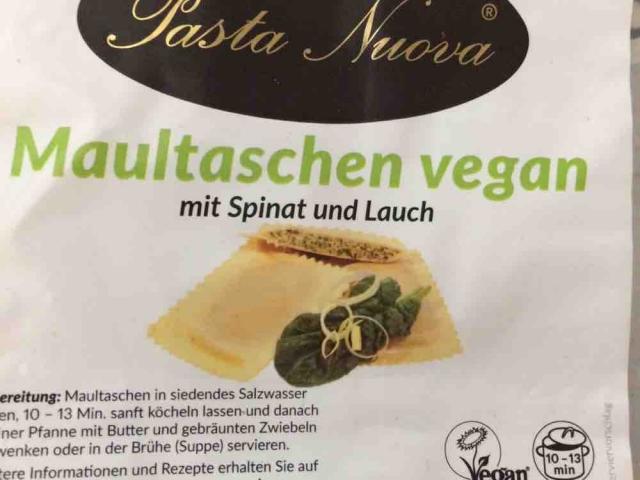 Pasta Nuova Maultaschen, Spinat-Lauch von misswar | Hochgeladen von: misswar