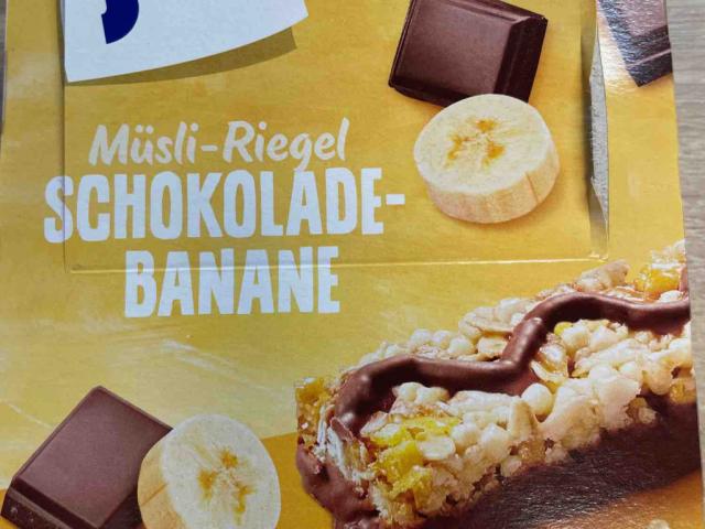 Müsli-Riegel, Schokolade-Banane von Funzi | Hochgeladen von: Funzi