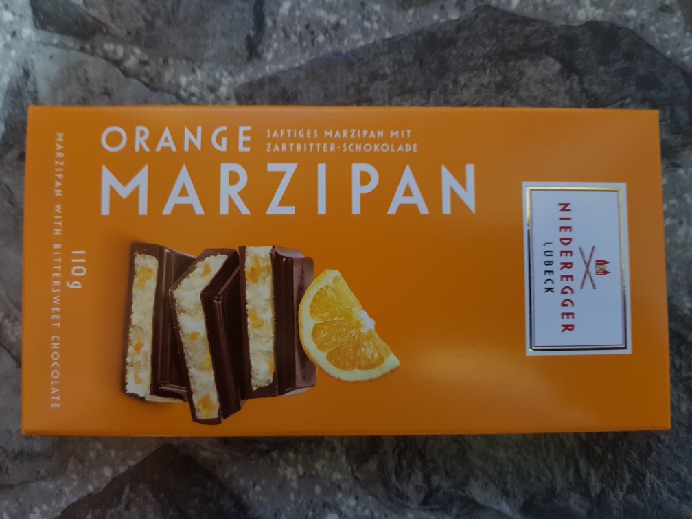 Niederegger Lübeck  orange Marzipan von krapfen | Hochgeladen von: krapfen