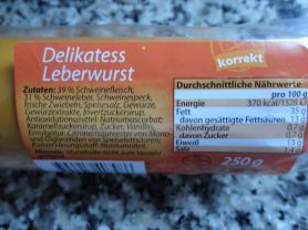 Kalbsleberwurst fein | Hochgeladen von: reg.