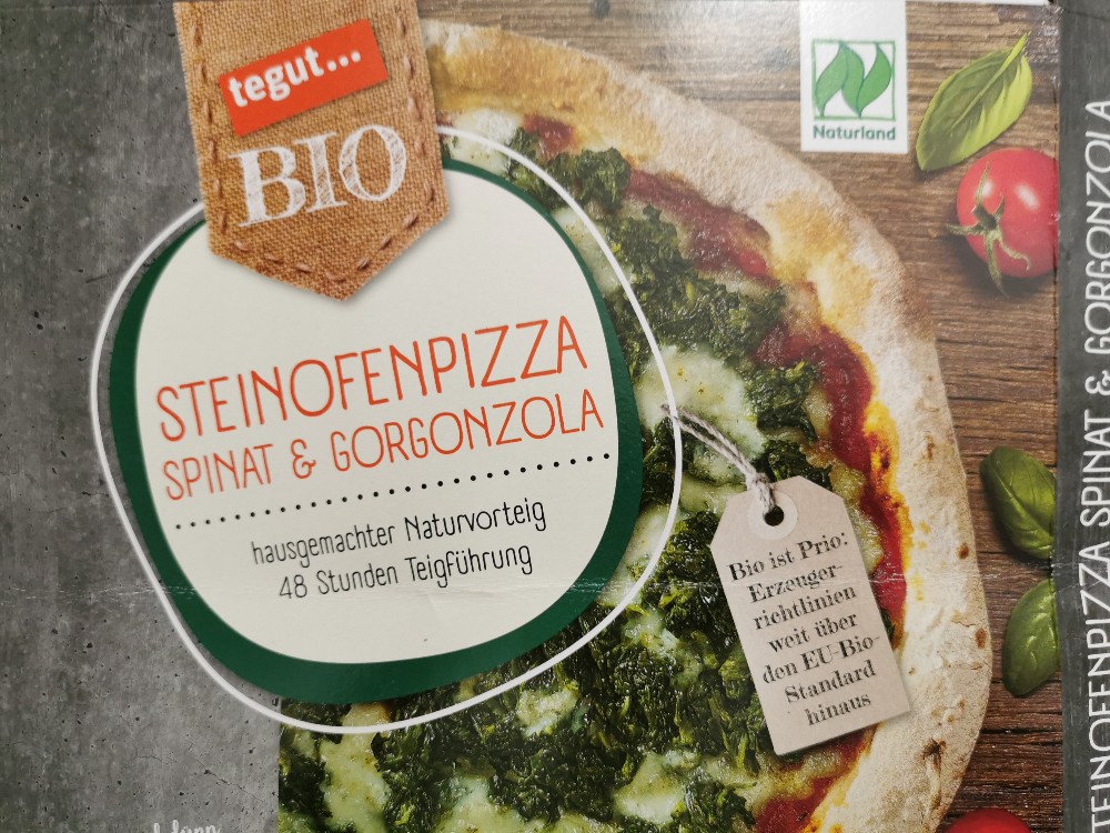 Steinofenpizza Spinat & Gorgonzola von kiddikai | Hochgeladen von: kiddikai