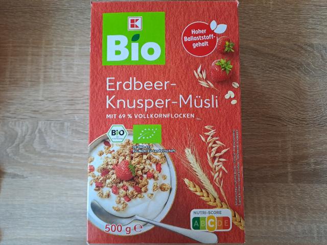 Erdbeer-Knusper-Müsli, Mit 69% Vollkornflocken von step2live | Hochgeladen von: step2live