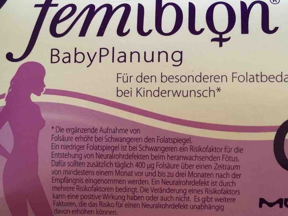 Femibion BabyPlanung von KASA123 | Hochgeladen von: KASA123