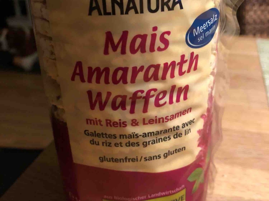 Alnatura Mais Amaranth Waffeln Kalorien Neue Produkte Fddb