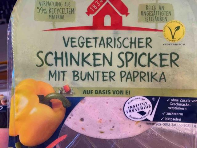 Vegetarischer Schinken Spicker mit bunter Paprika by ultraspekti | Uploaded by: ultraspektive