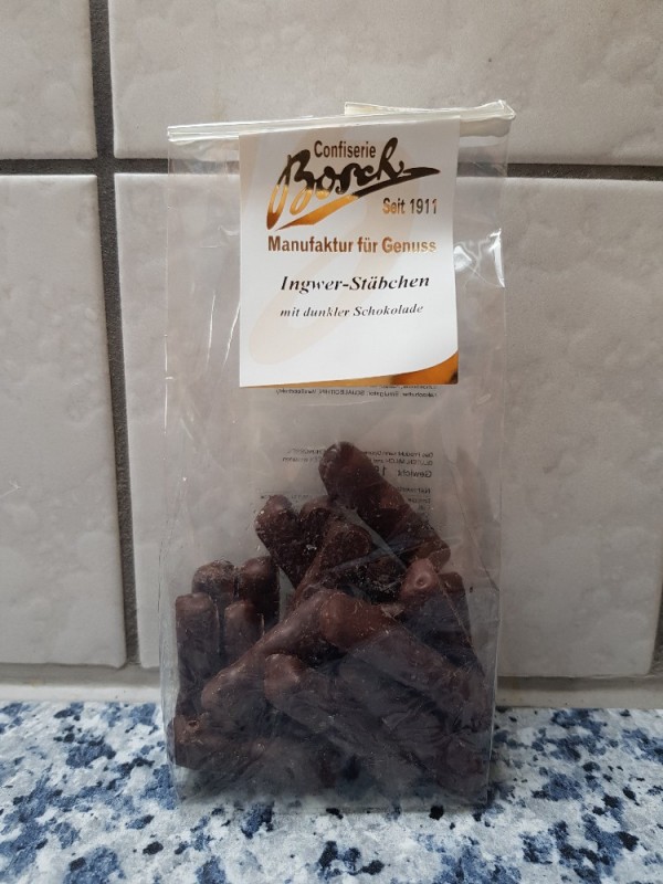 Ingwer-Stäbchen, mit dunkler Schokolade von grinsekatze68 | Hochgeladen von: grinsekatze68