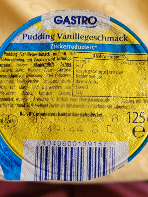 Pudding Vanillegeschmack, Zuckerreduziert von Cornkuss | Hochgeladen von: Cornkuss