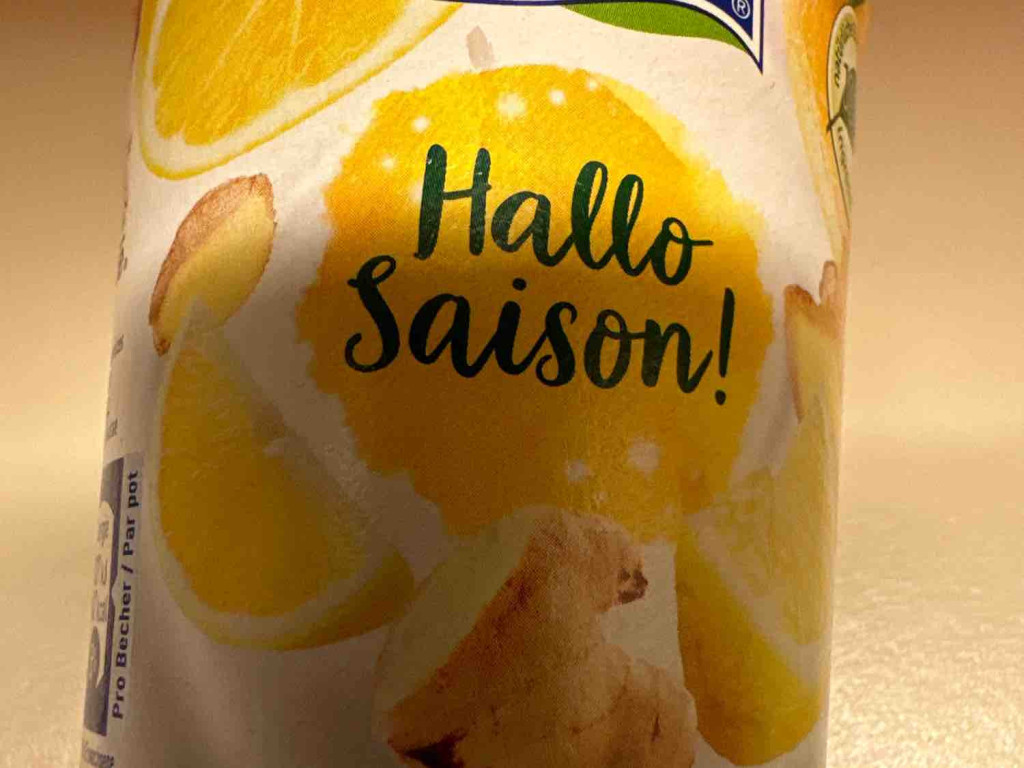 Joghurt Hallo Saison, Zitrone / Ingwer von zybau | Hochgeladen von: zybau