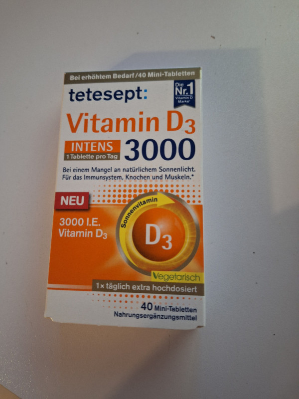 Vitamin D3 3000 I.E, (100g = 1 Tablette) von AvaZ | Hochgeladen von: AvaZ